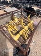 Used Komatsu Ripper,Used Ripper in yard,Top of used Komatsu Ripper,Side of used Ripper